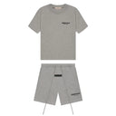 Dres Essentials Short Set Dark Oatmeal