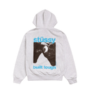 Bluza Stussy Built Tough Zip Hoodie Ash Heather STUSSY Bluza