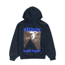 Bluza Stussy Built Tough Zip Hoodie Navy STUSSY Bluza