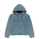 Bluza Stussy Faded Graphic Zip Hoodie Washed Navy STUSSY Bluza