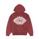 Bluza Stussy Mantra Zip Hoodie Burgundy STUSSY Bluza