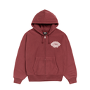 Bluza Stussy Mantra Zip Hoodie Burgundy STUSSY Bluza