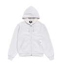Bluza Stussy Patch Zip Knit Hoodie White STUSSY Bluza
