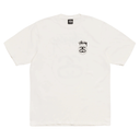Koszulka Stussy Stock Link Pigment Dyed Tee Natural STUSSY Koszulki