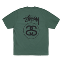 Koszulka Stussy Stock Link Pigment Dyed Tee Pine STUSSY Koszulki