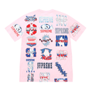 Koszulka Supreme Flash Tee Light Pink SUPREME Koszulki
