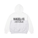 Supreme x MM6 Maison Margiela Eagle Zip Hoodie White