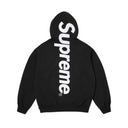 Bluza Supreme Satin Appliqué Hooded Sweatshirt Black SUPREME Bluza