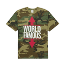 Koszulka Supreme World Famous Tee Woodland Camo SUPREME Koszulki