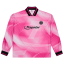 Bluza Trapstar Hyperdrive football jersey pink TRAPSTAR Bluza