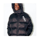 Kurtka Zimowa Trapstar Shooters Hooded Puffer Black Reflective TRAPSTAR Kurtki i bezrękawniki