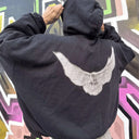 Bluza Yeezy Gap Balenciaga Dove Hoodie Washed Black LAA YEEZY GAP Bluza